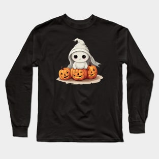 Boo Pumpkin Long Sleeve T-Shirt